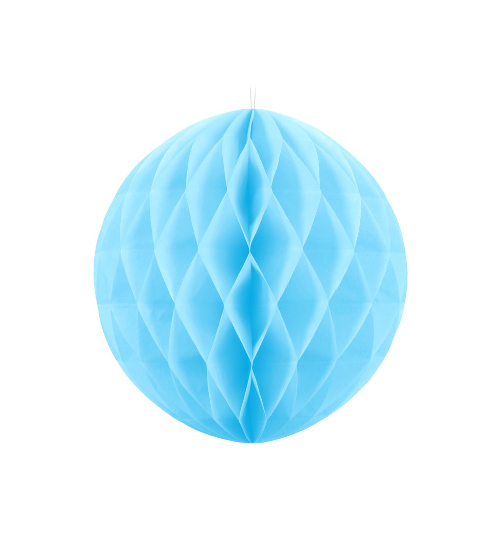 Dekorativní koule světle modrá - 40 cm