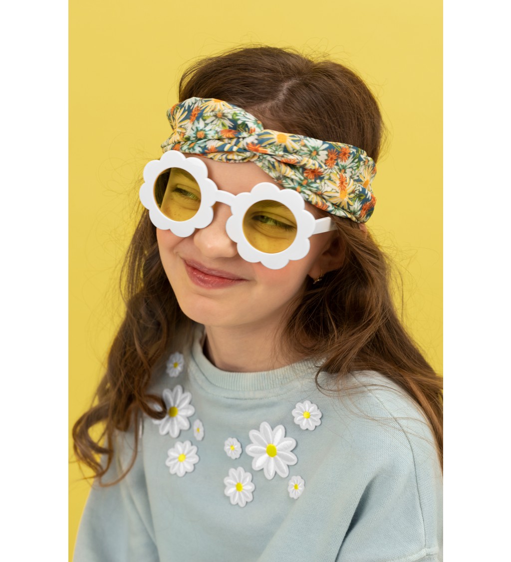 Brýle dětské ve tvaru květiny