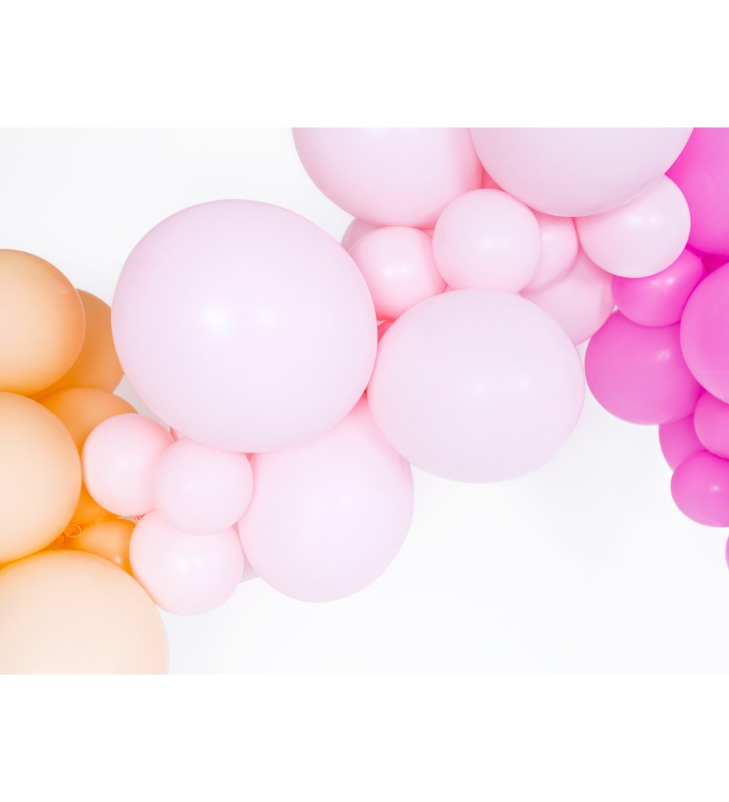 Balónek pastelový - světle růžový 10 ks