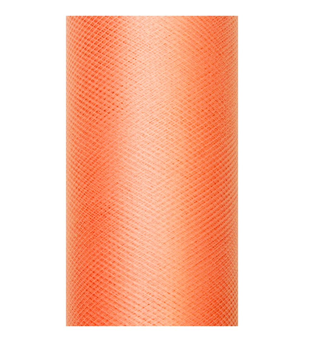 Dekorativní tyl oranžový II
