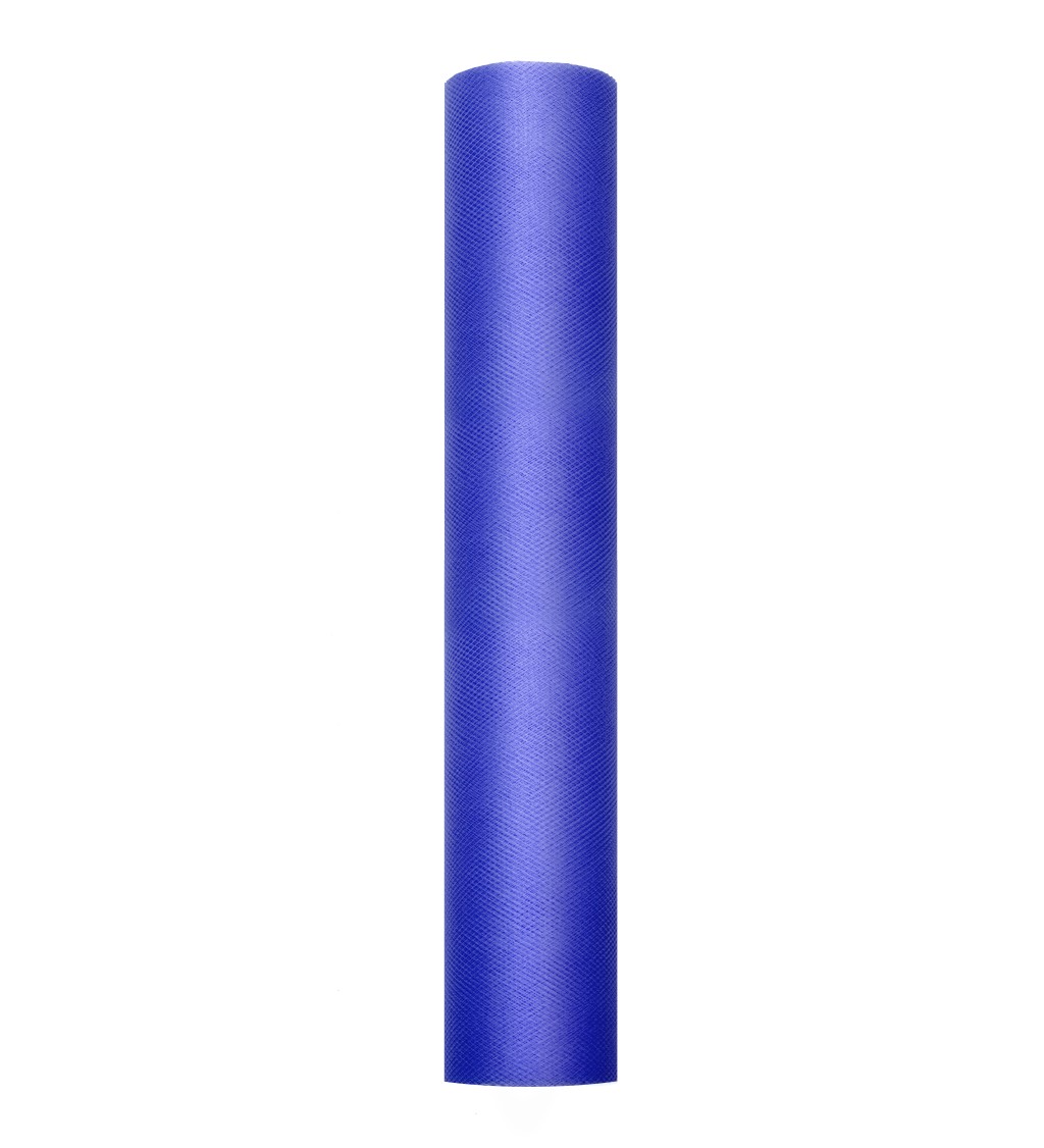 Dekorativní tyl - modrý (30cm)