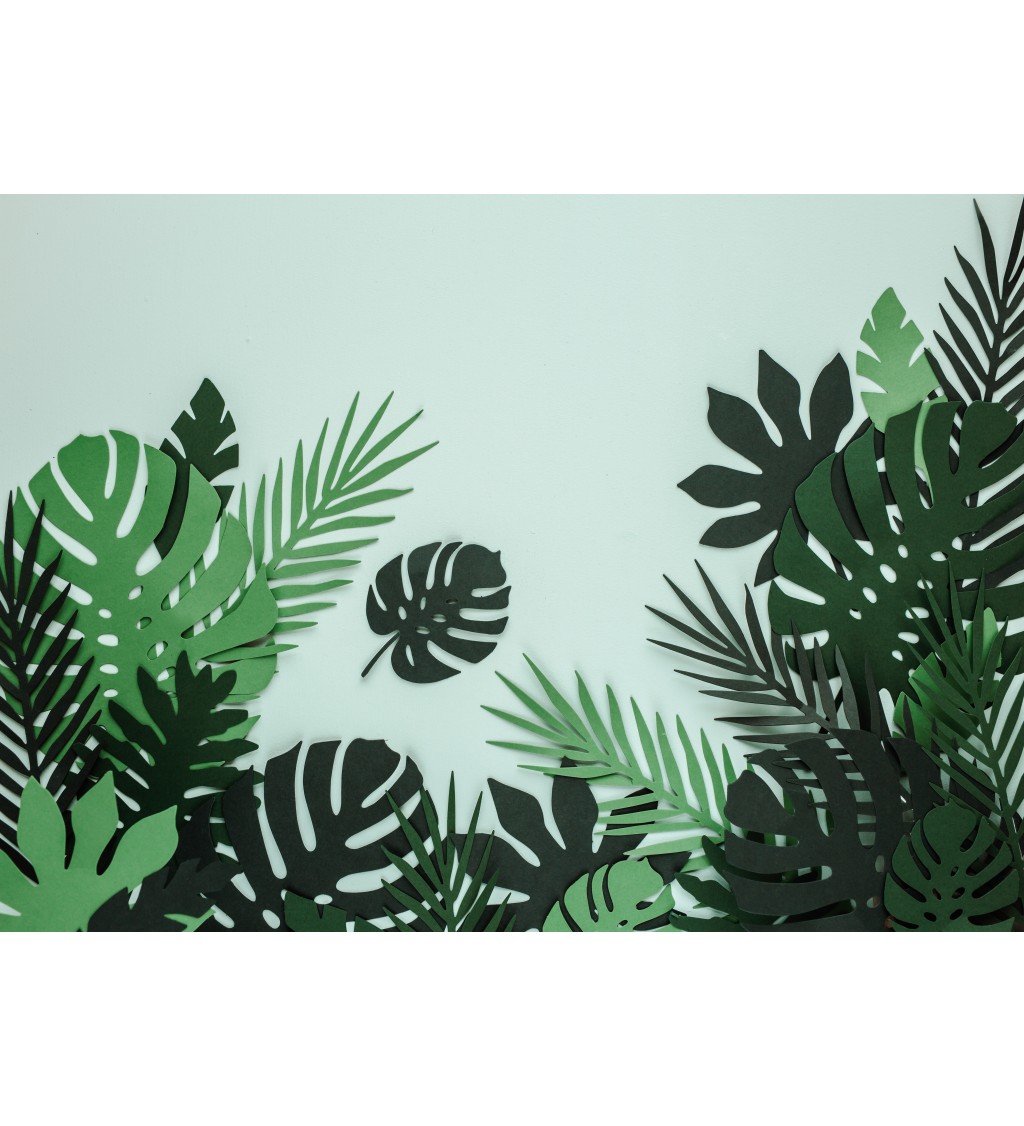 Dekorace - Tropické listy