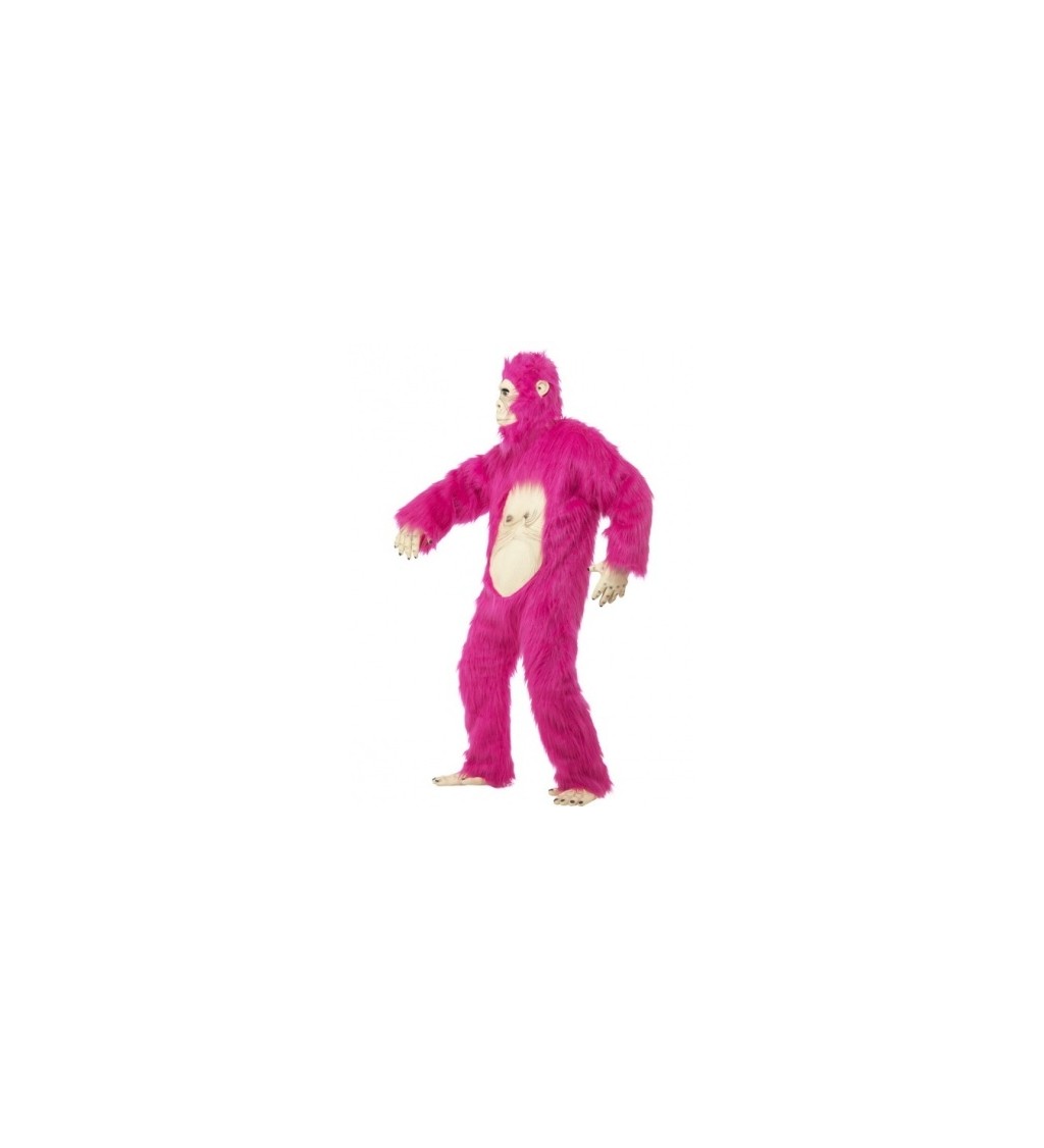 Kostým "Růžová gorila"