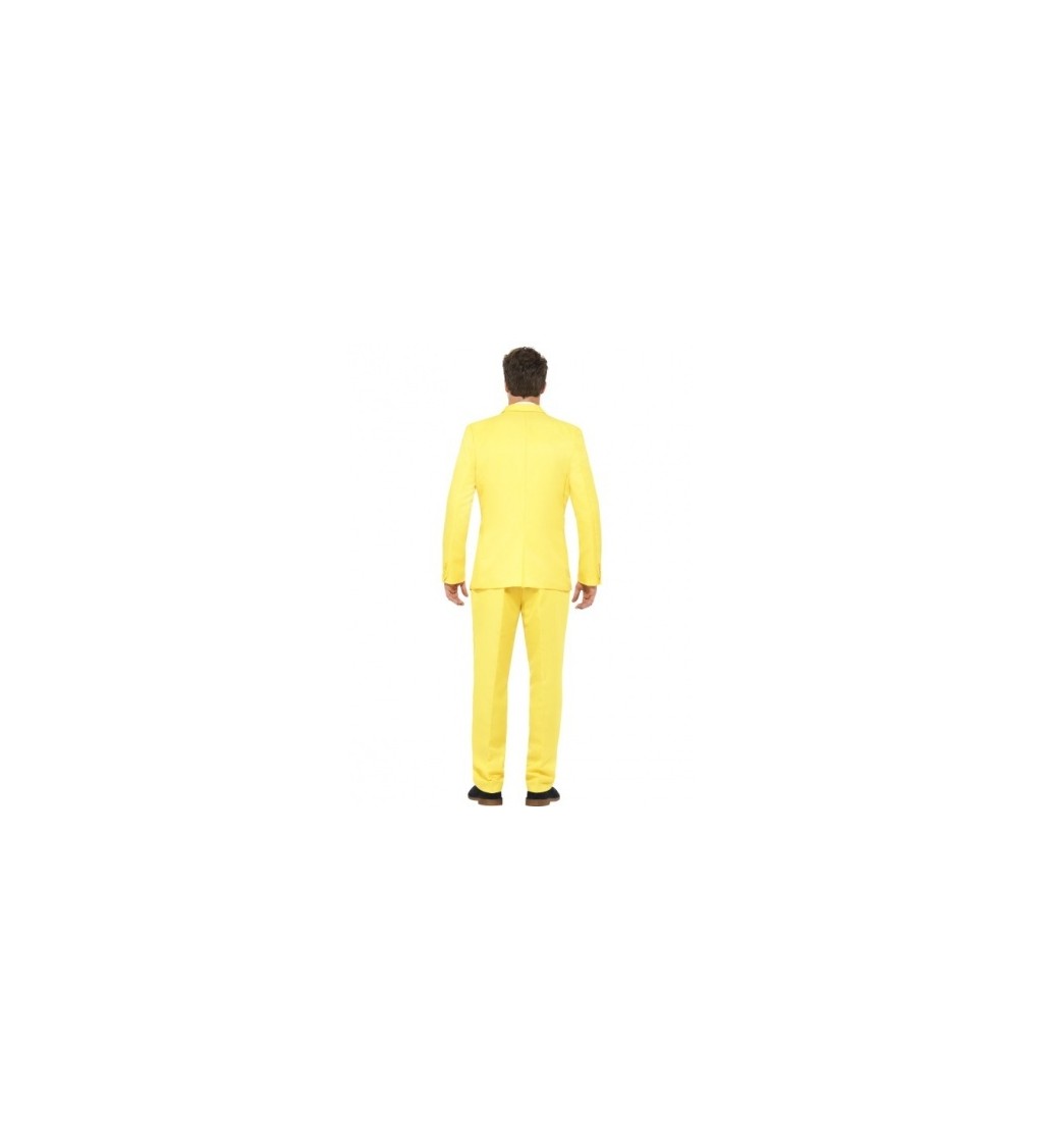 Pánský oblek - žlutý