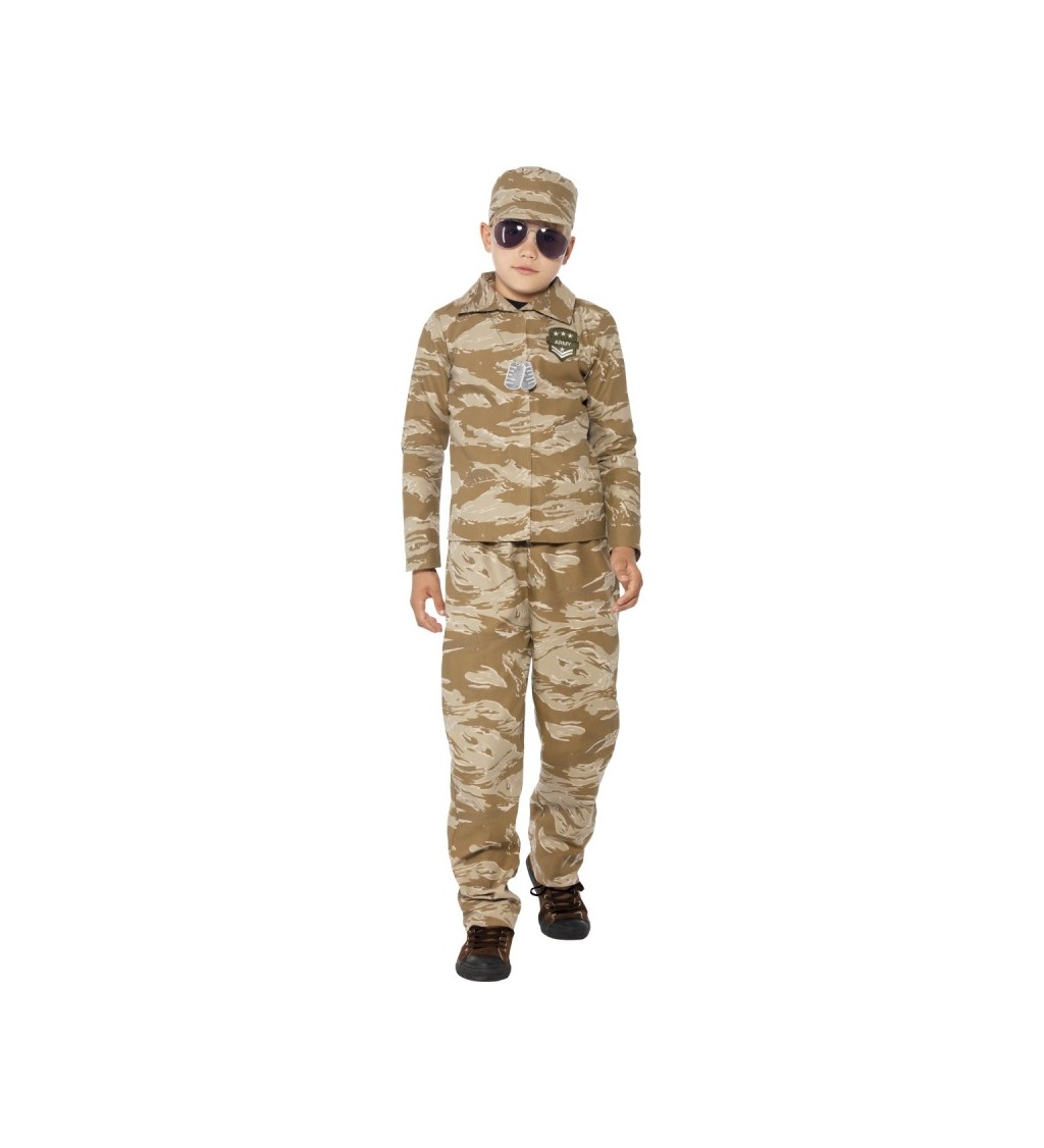 Dětský kostým "Pouštní voják"