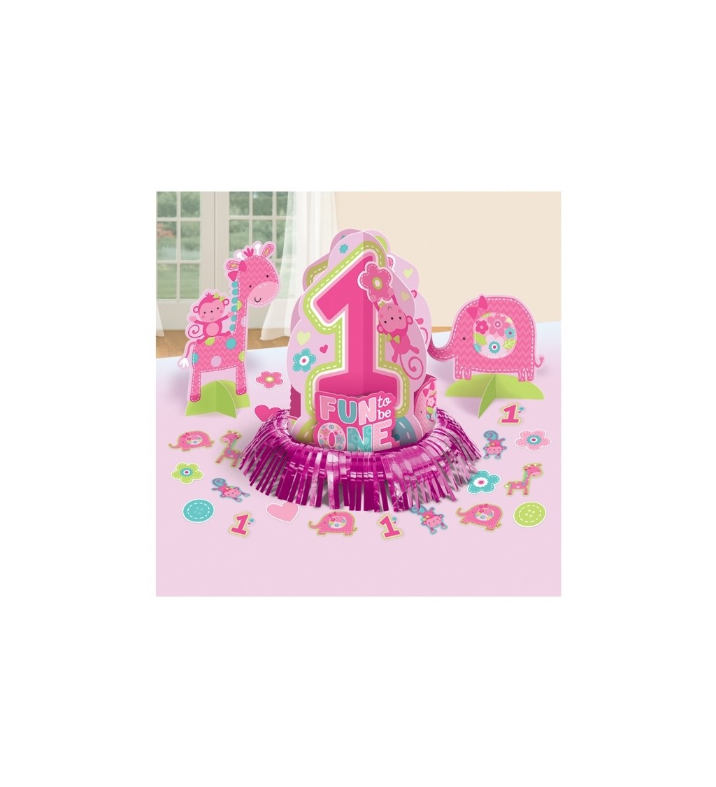 Dekorace na stůl pro holku 1 rok