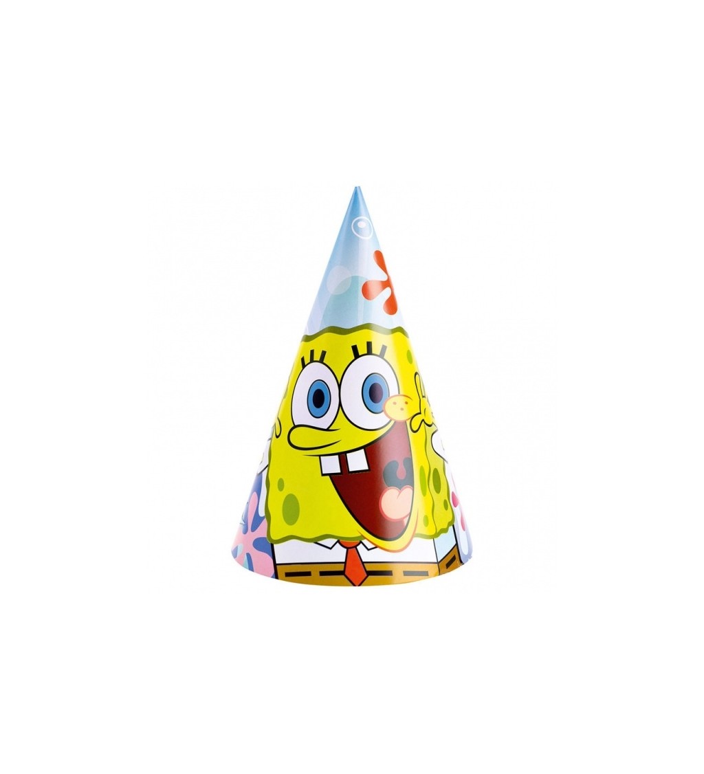 Papírové kloboučky - Sponge Bob