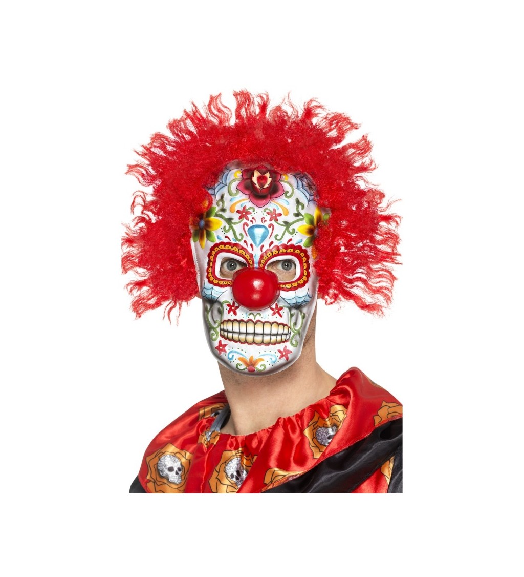 Maska Mexický klaun