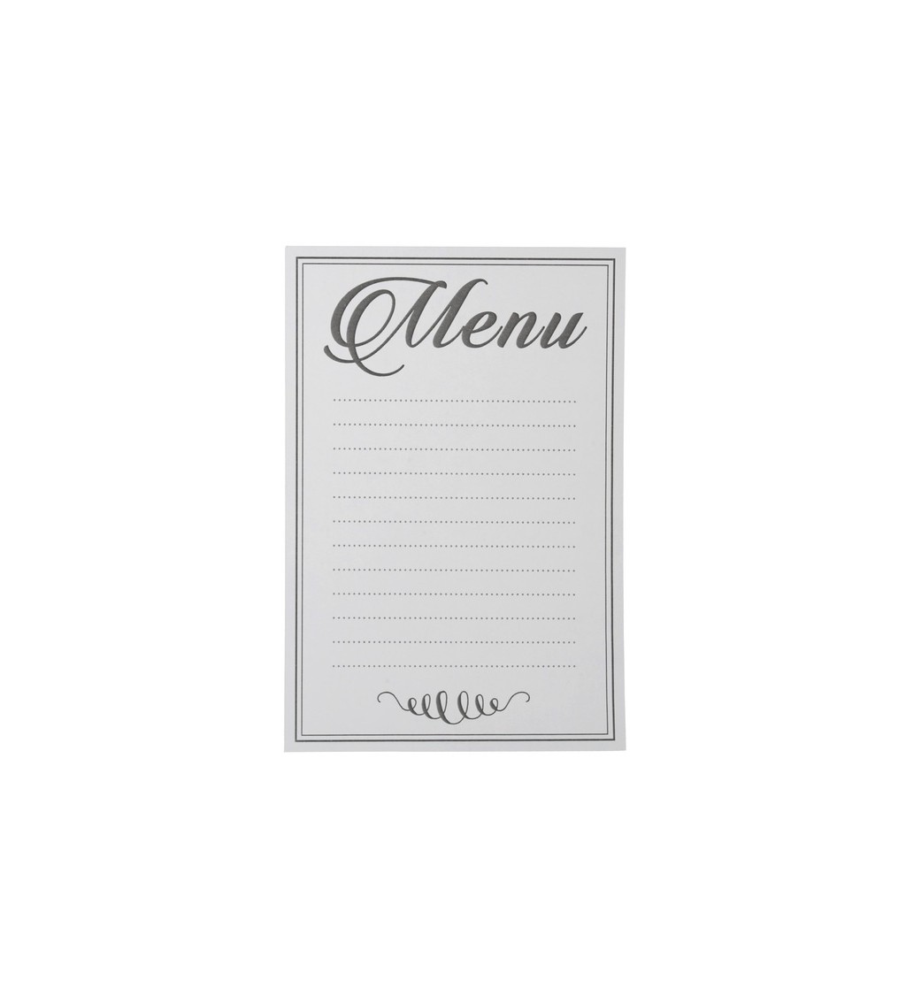 Svatební menu