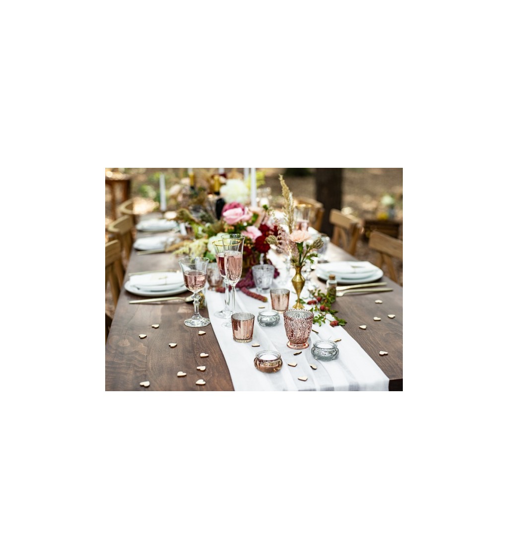 Svícen růžové zlato III