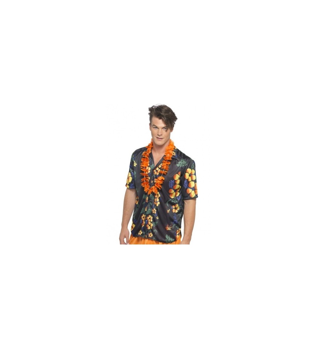 Havajská košile - tmavá