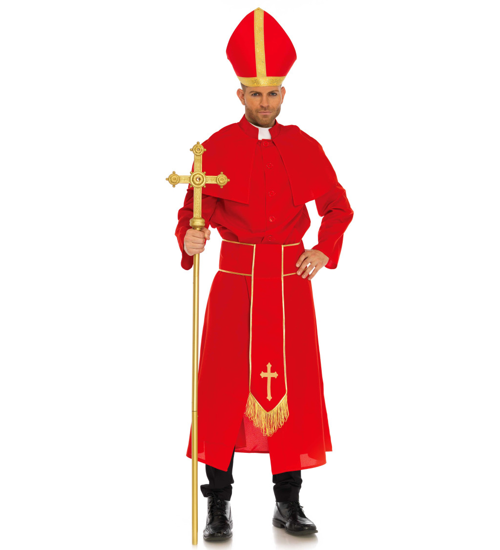 Kostým kardinál deluxe