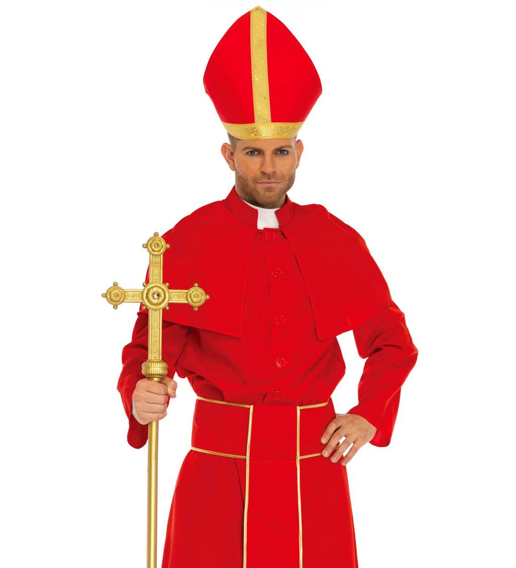 Kostým kardinál deluxe