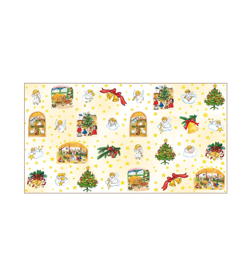 Balicí papír České Vánoce 