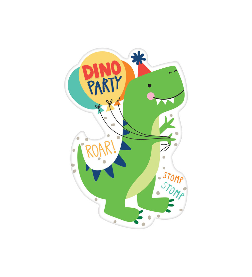 Dino párty - Pozvánky