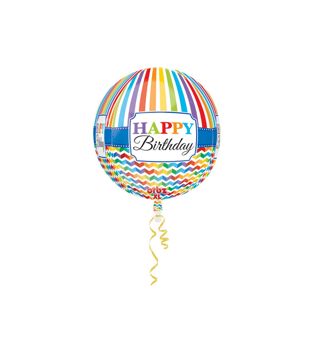 Jumbo balón - Happy Birthday