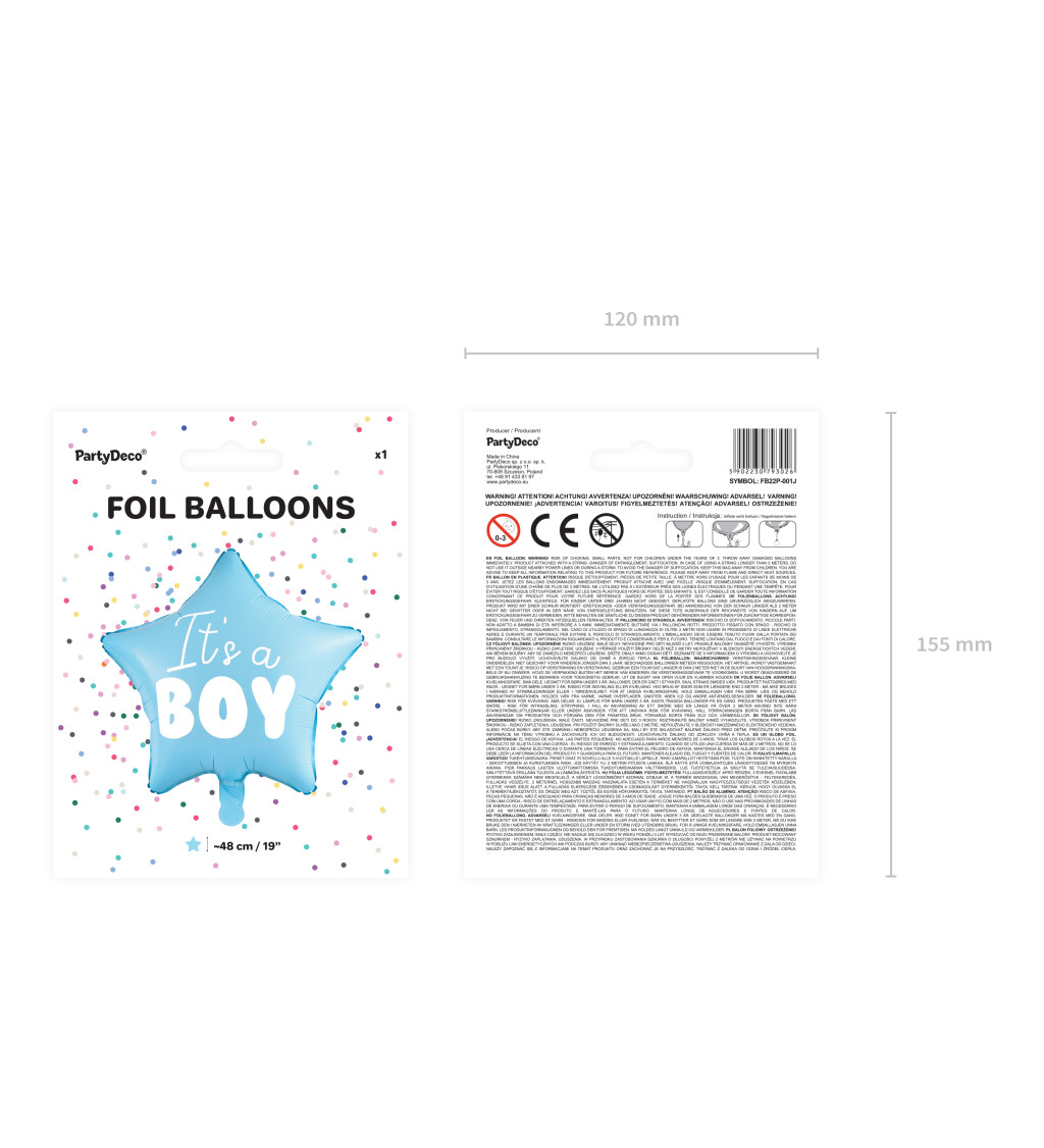 "It's a boy" - Balónek