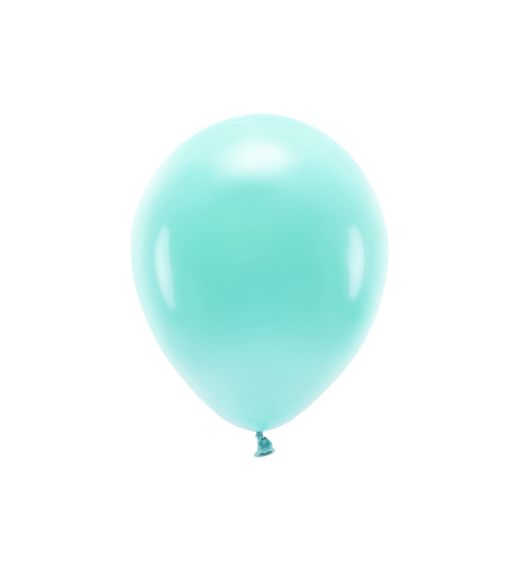 ECO balónky pastelové tmavě mintové