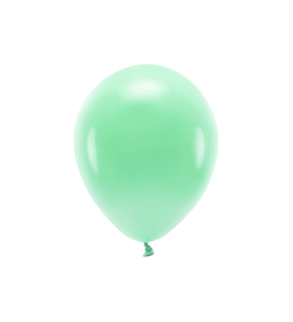 Latexové balónky - eko - pastelově mintová