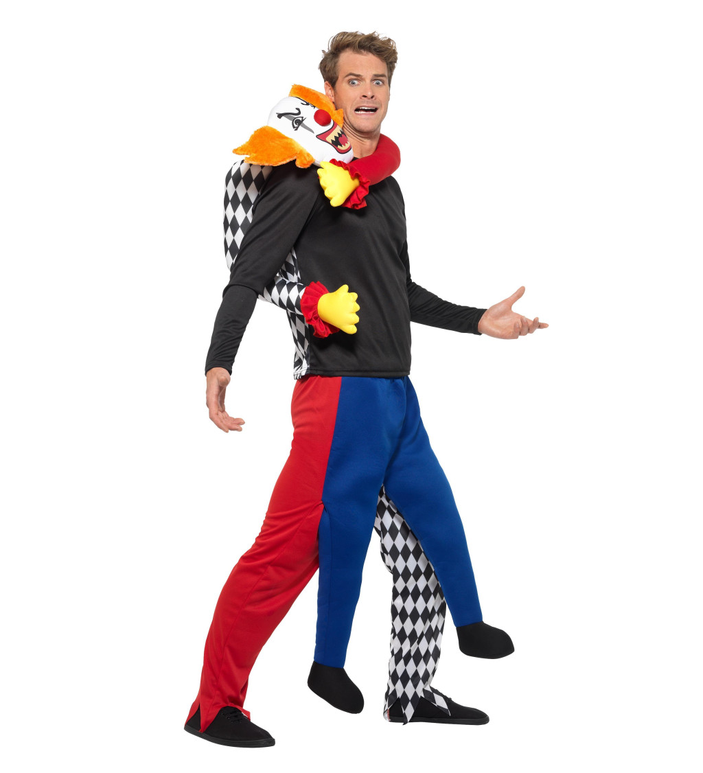Kostým pánský - klaun únosce