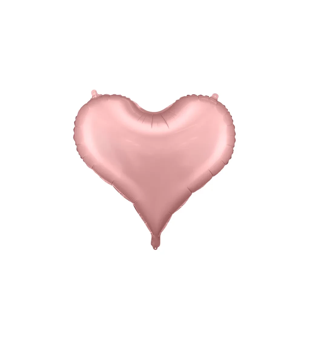 Srdce růžové - Balonek