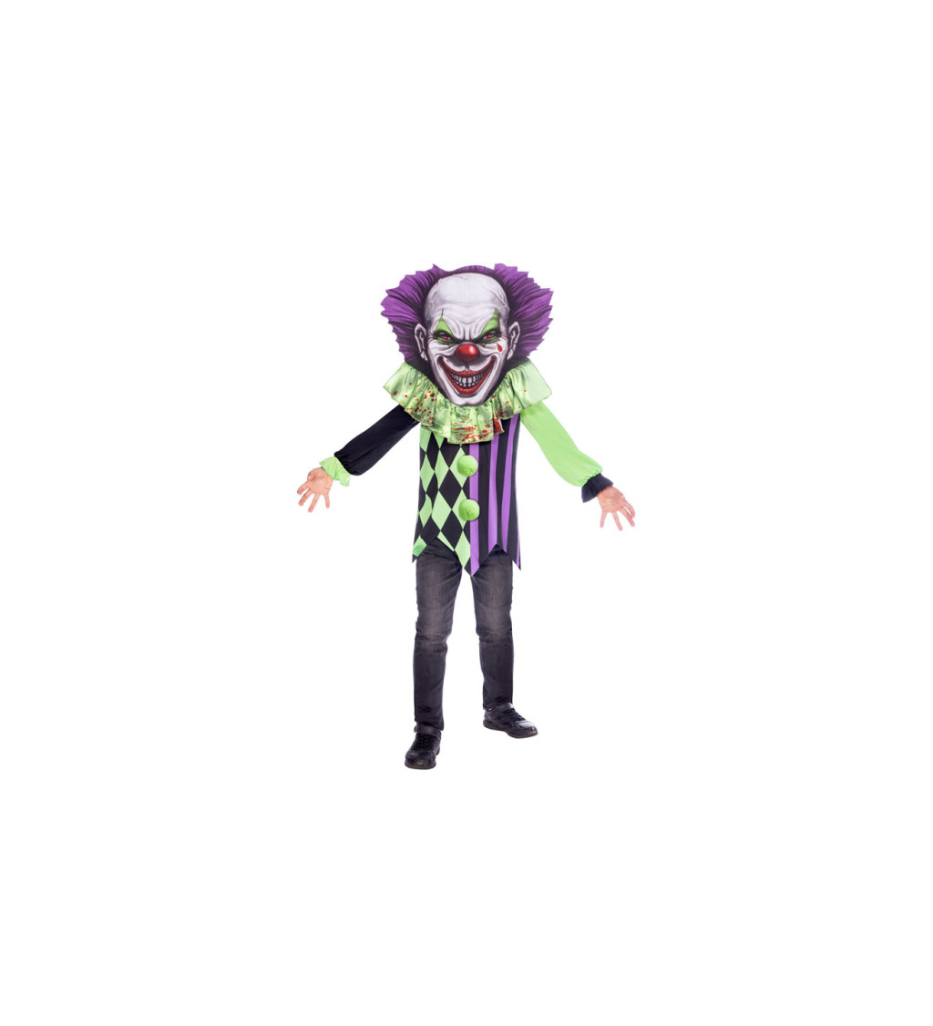 Halloween kostým pro děti - Scary klaun