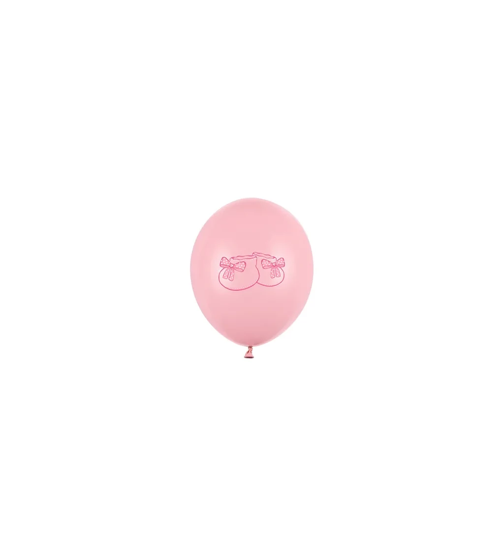 Latexové balónky - baby pink