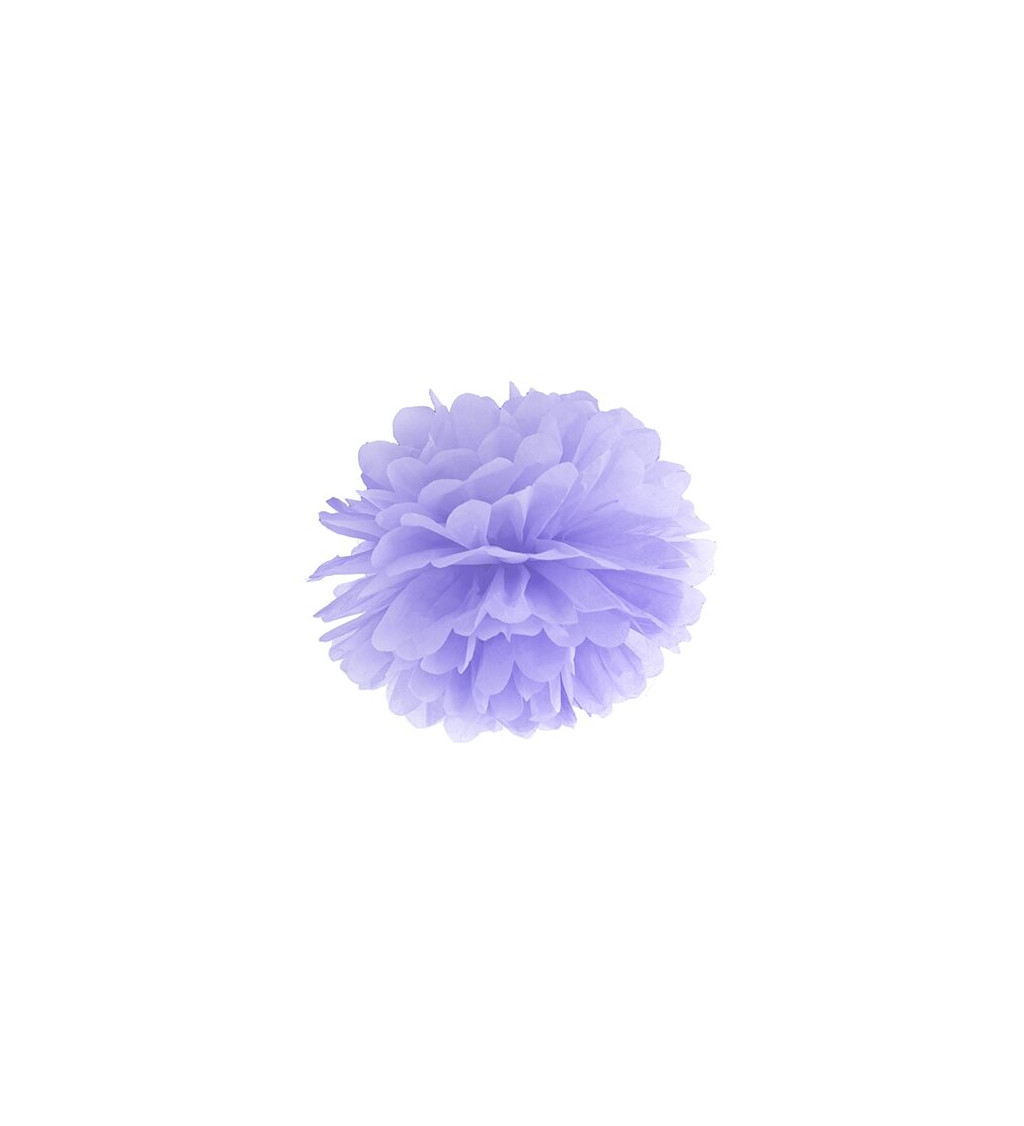 Hedvábná koule - fialová