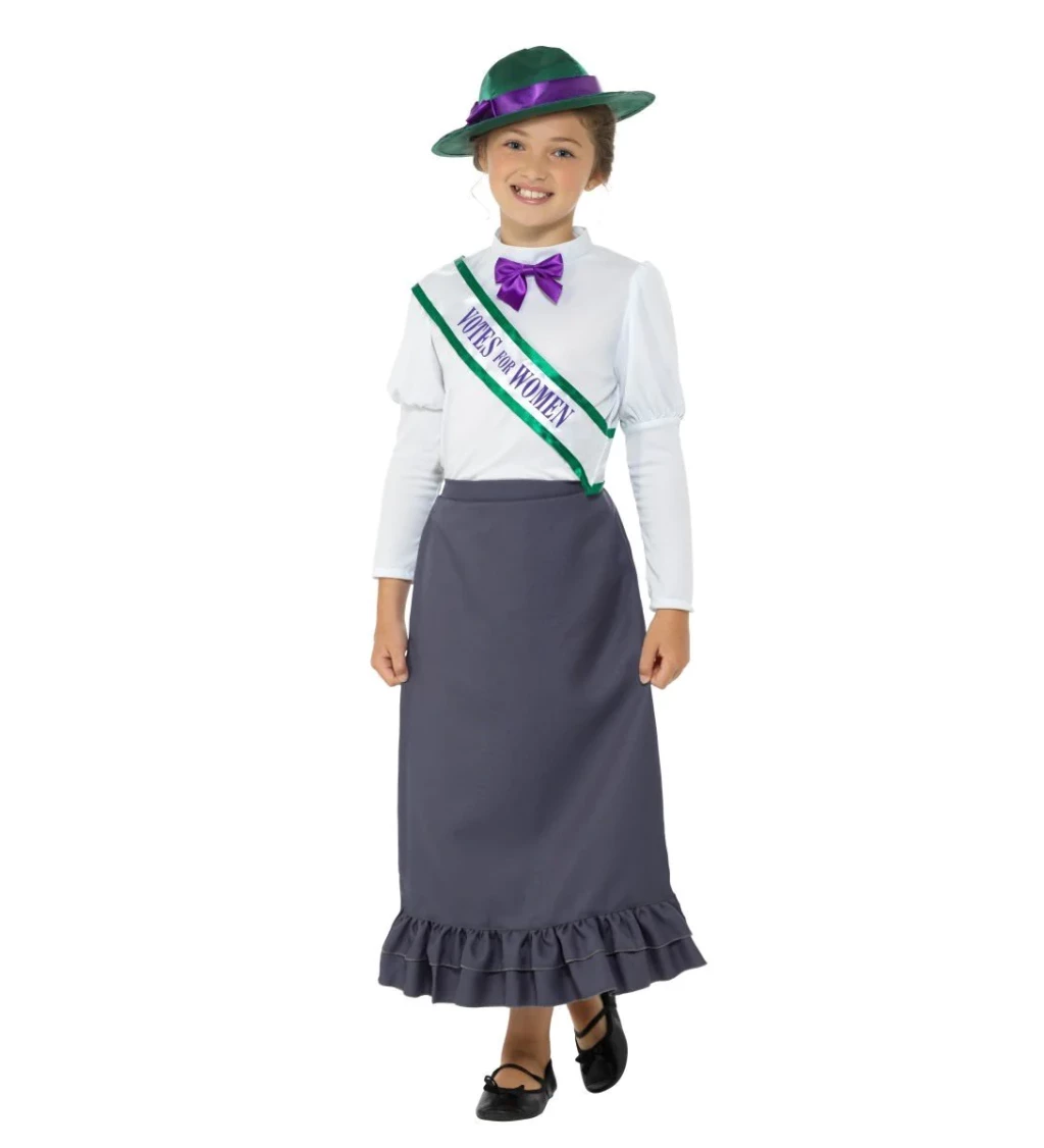 Dětský kostým "Viktoriánská revolucionářka"