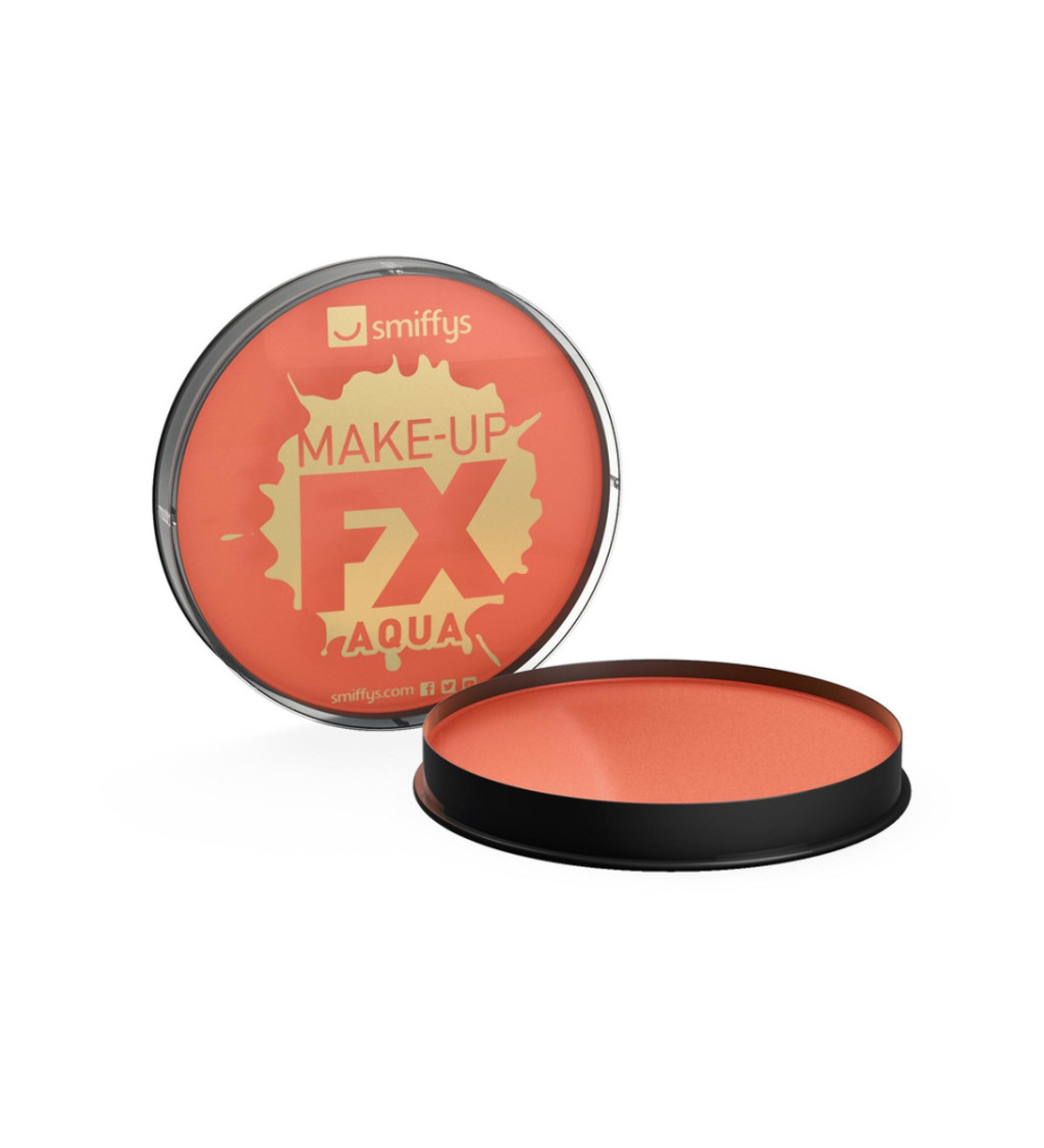 Make-up - oranžový