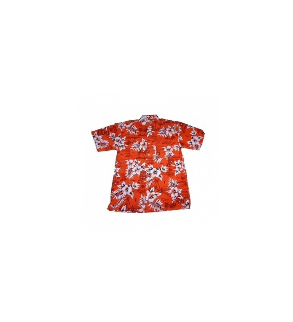 Havajská košile oranžová