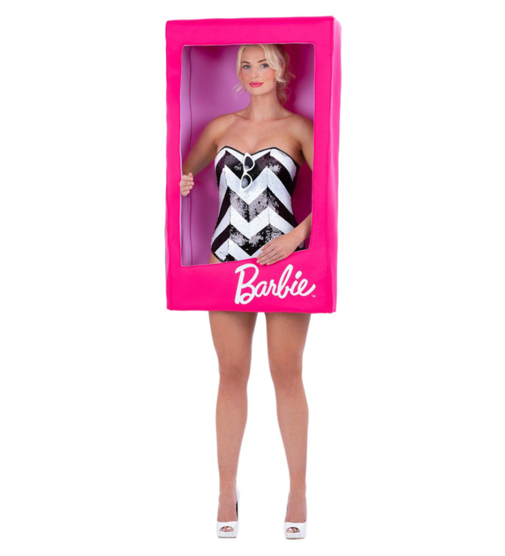 3D kostým Barbie Box