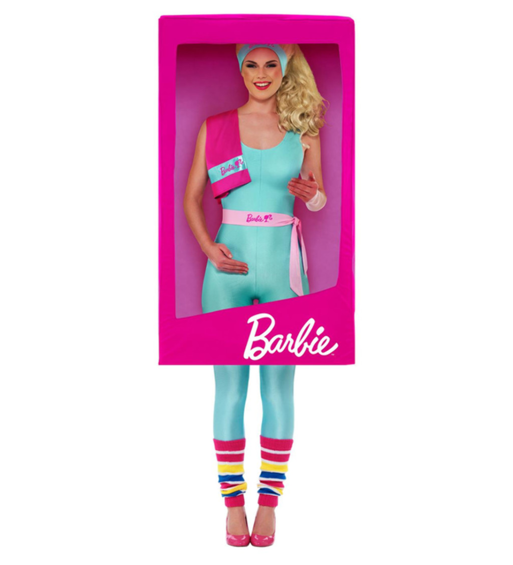 3D kostým Barbie Box