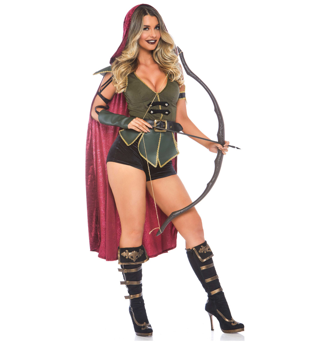 Dámský kostým Úchvatný Robin Hood