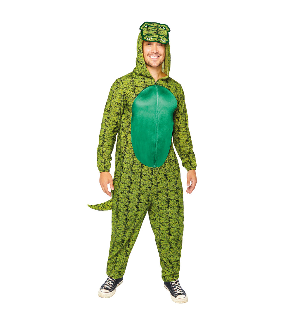 Pánský kostým krokodýla