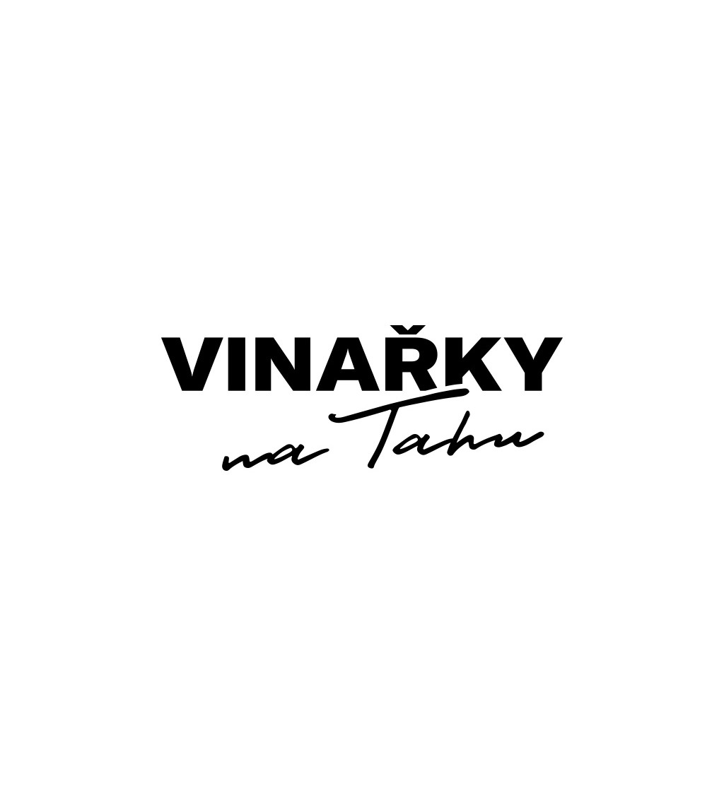 Dámské bílé triko - Vinařky na tahu