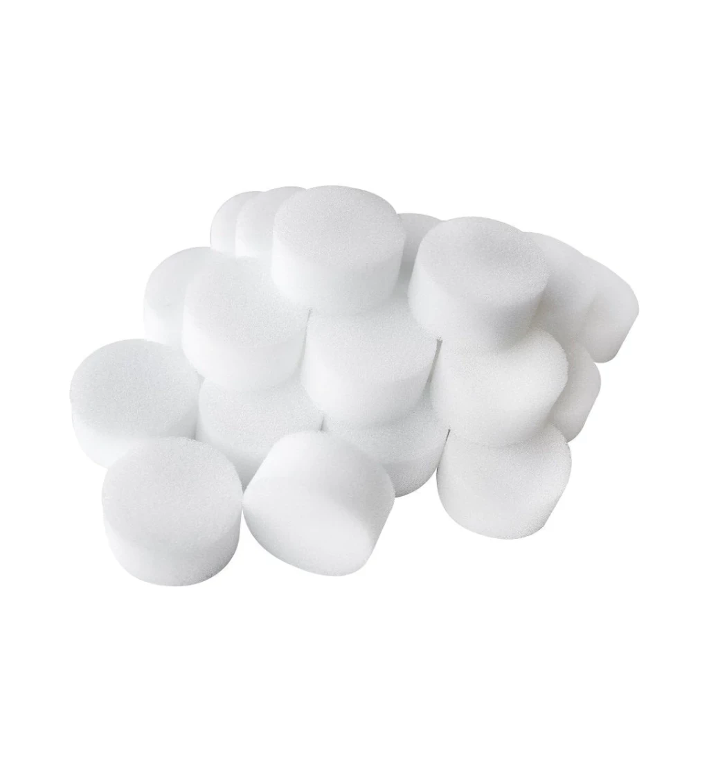 Pěnová houbička na roztírání make upu - 25ks