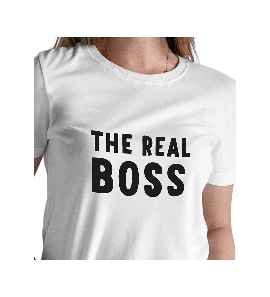 Dámské triko - The real boss