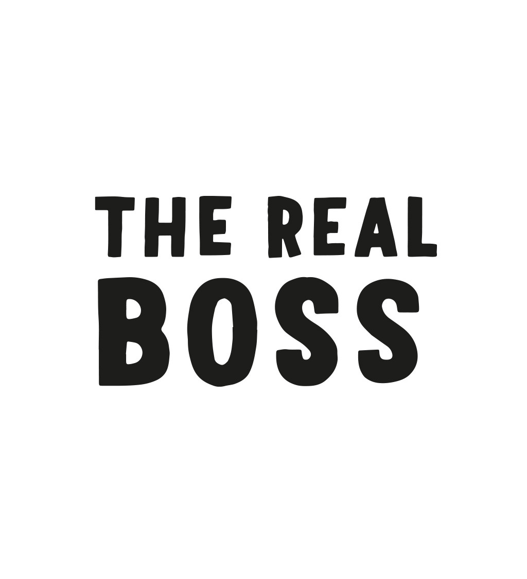 Dámské triko - The real boss