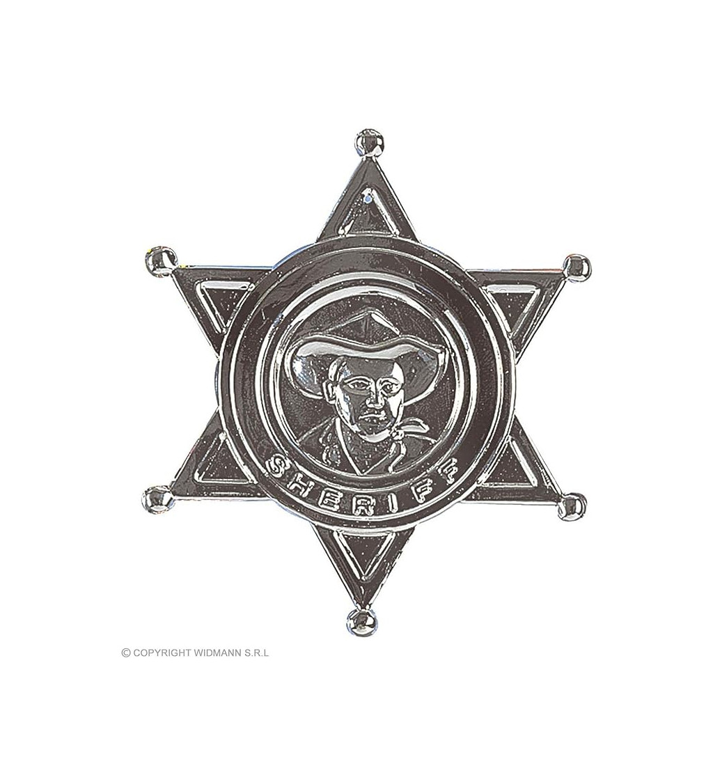 Stříbrný odznak pro Šerifa