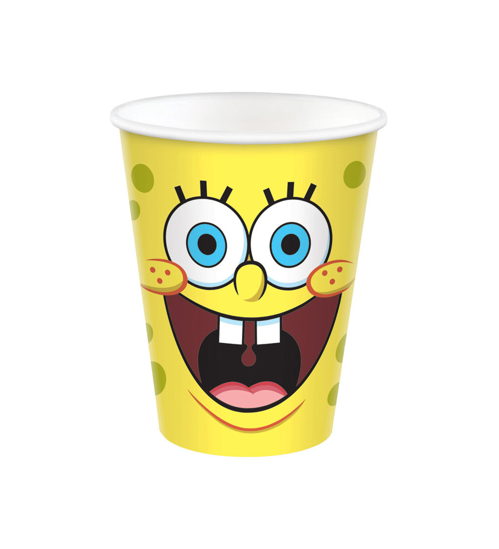 Kelímek spongebob - papírový