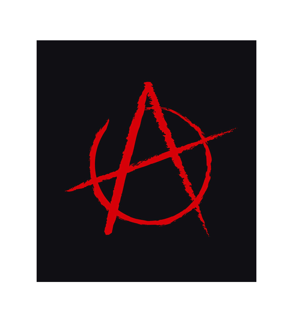 Pánské triko černé - Anarchy