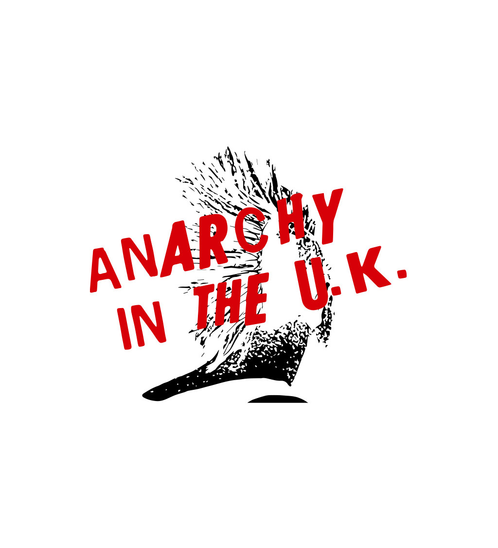 Dámské triko bílé - Anarchy in the U.K.