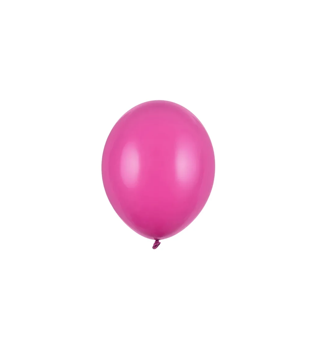 Balónek pastelový - růžový - 10 ks