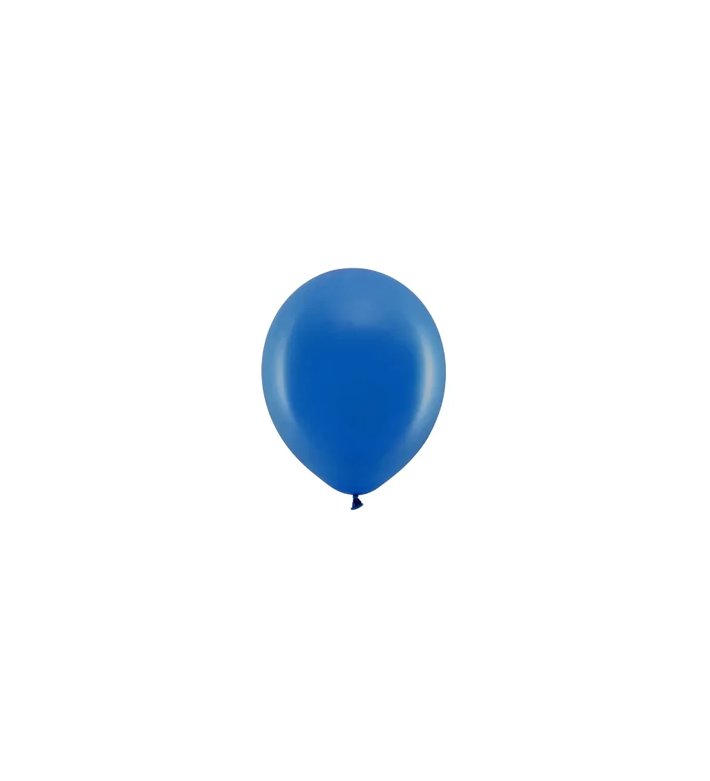 Modré pastelové balónky