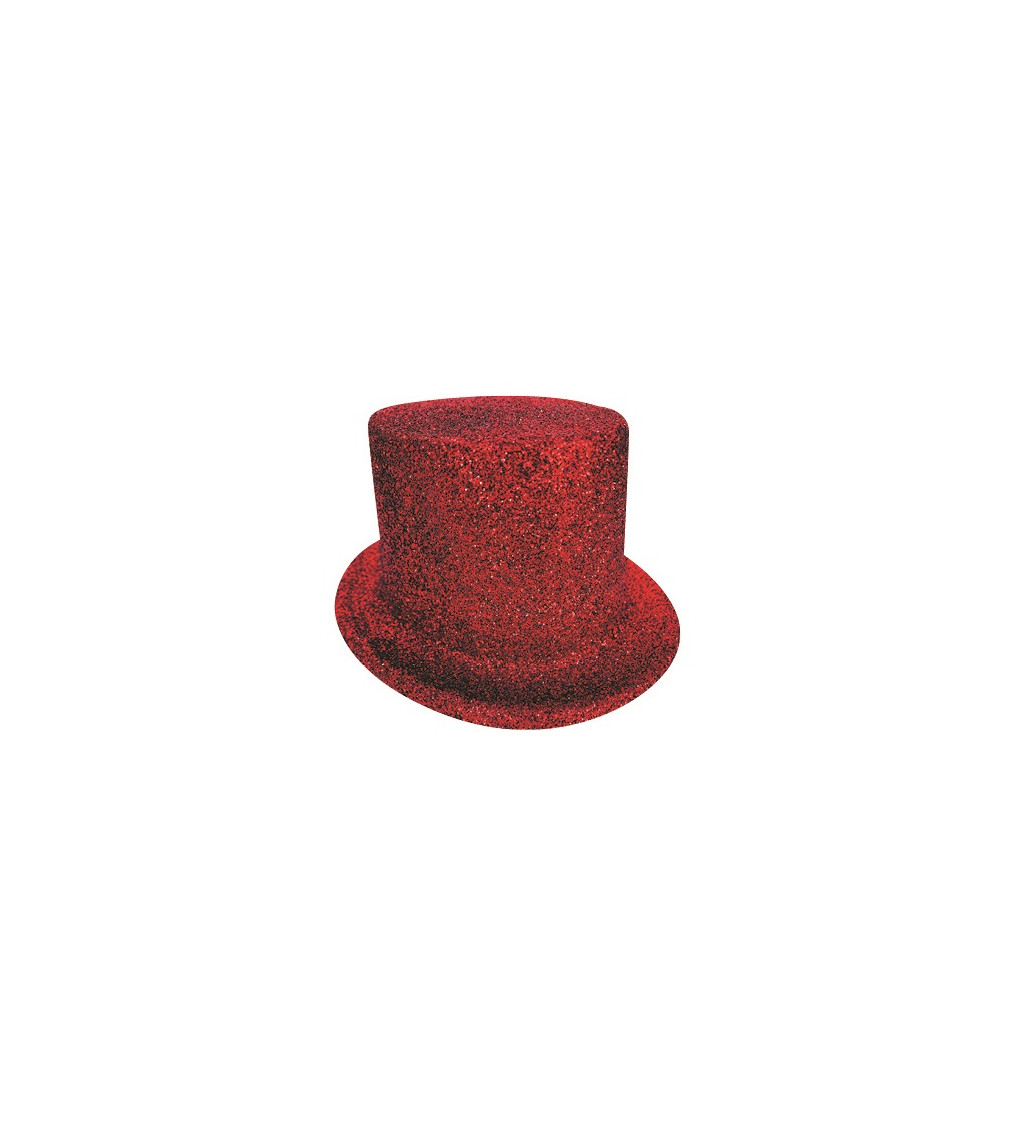 Párty červený klobouk