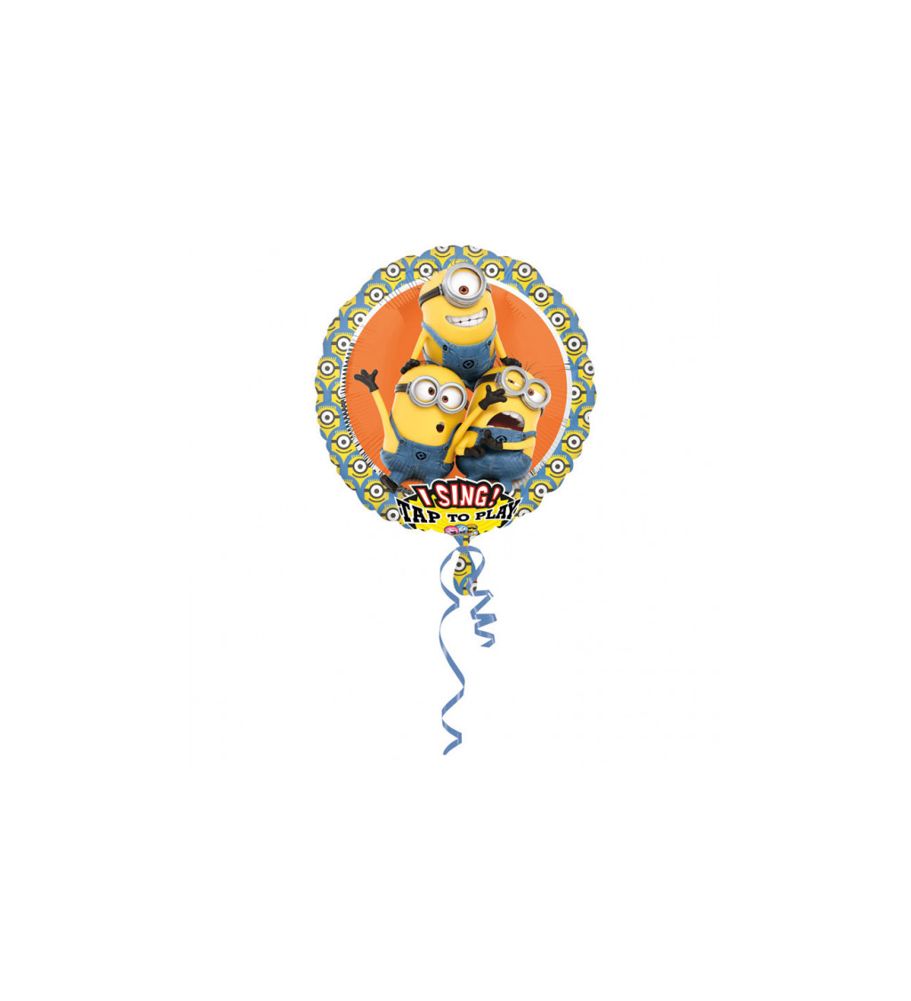 Balón zpívající Mimoni