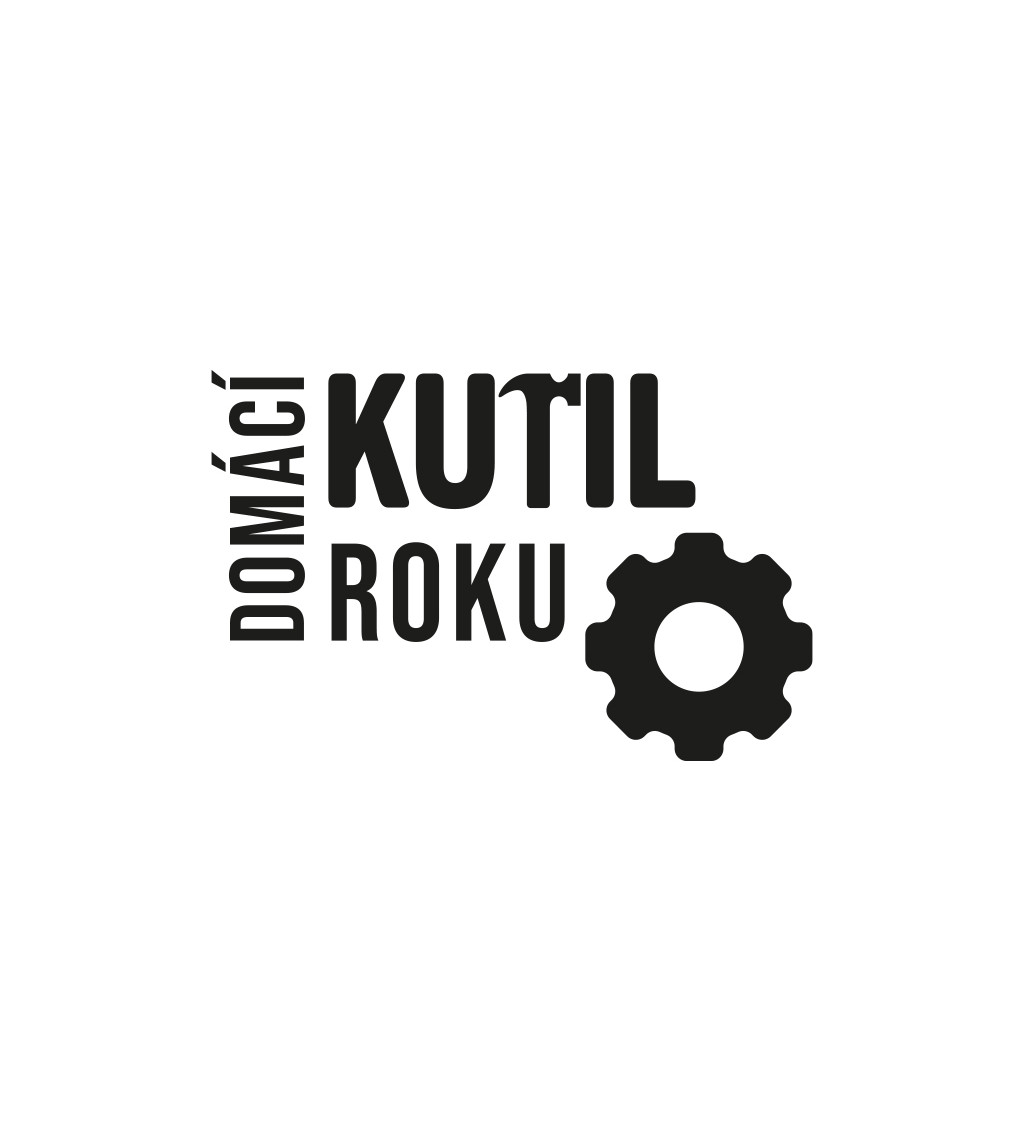 Pánské bílé triko - Domácí kutil roku