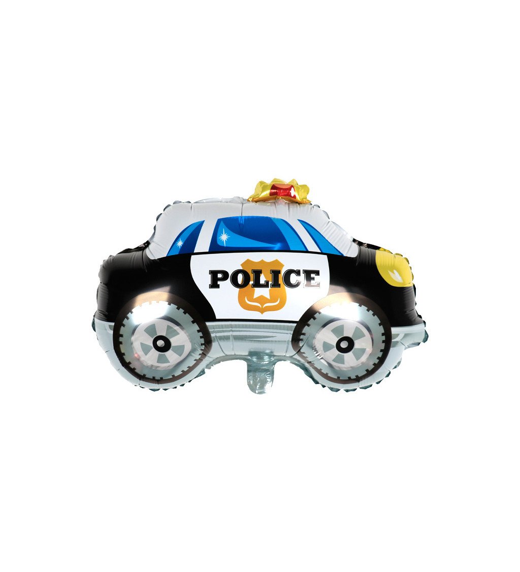 Fóliový balónek - Policejní auto, 64*46cm