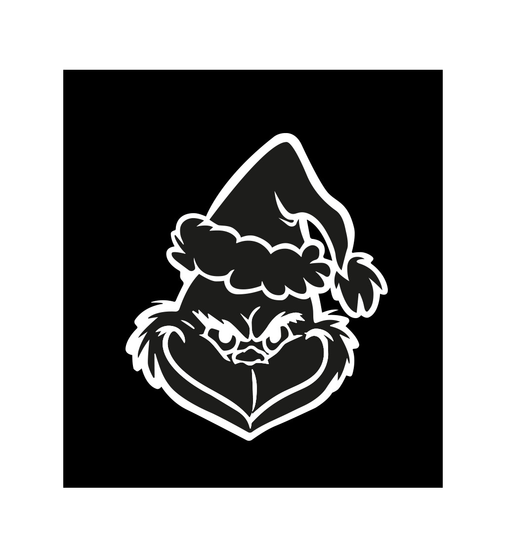 Pánské tričko černé Grinch S